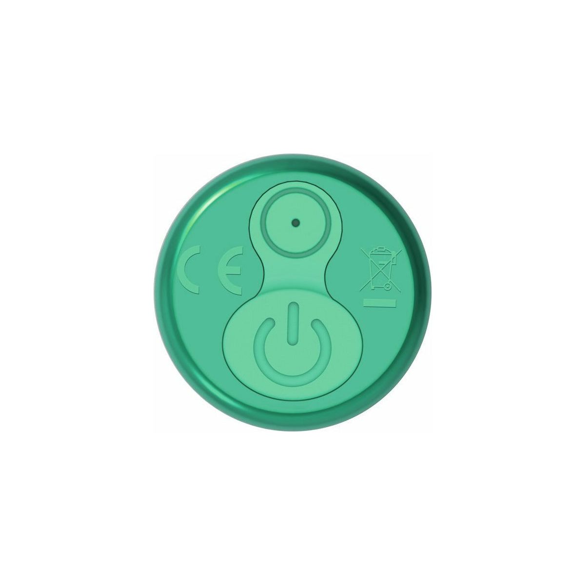 Vibromasseur Mini Balle - Rechargeable - Bleu Sarcelle - Vrac