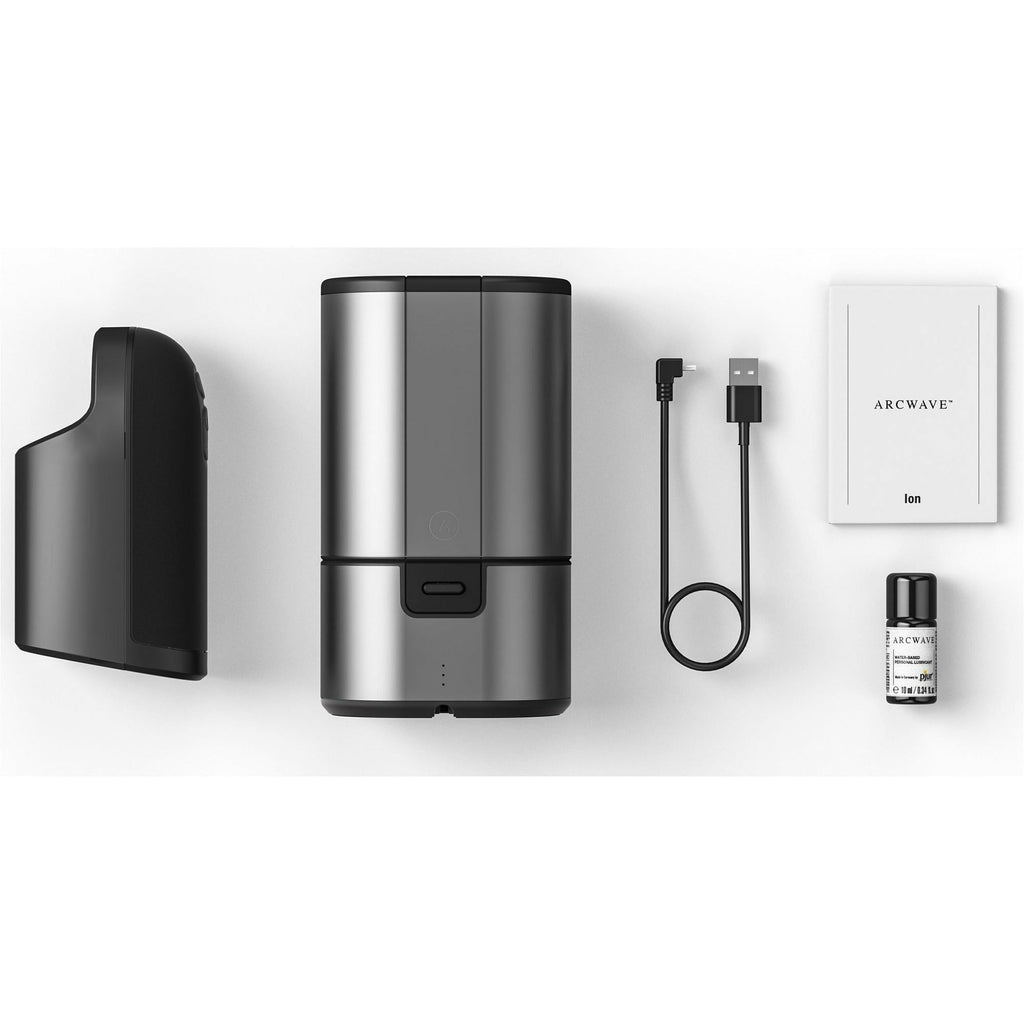 Arcwave - Ion - Pulsating Masturbator - Black