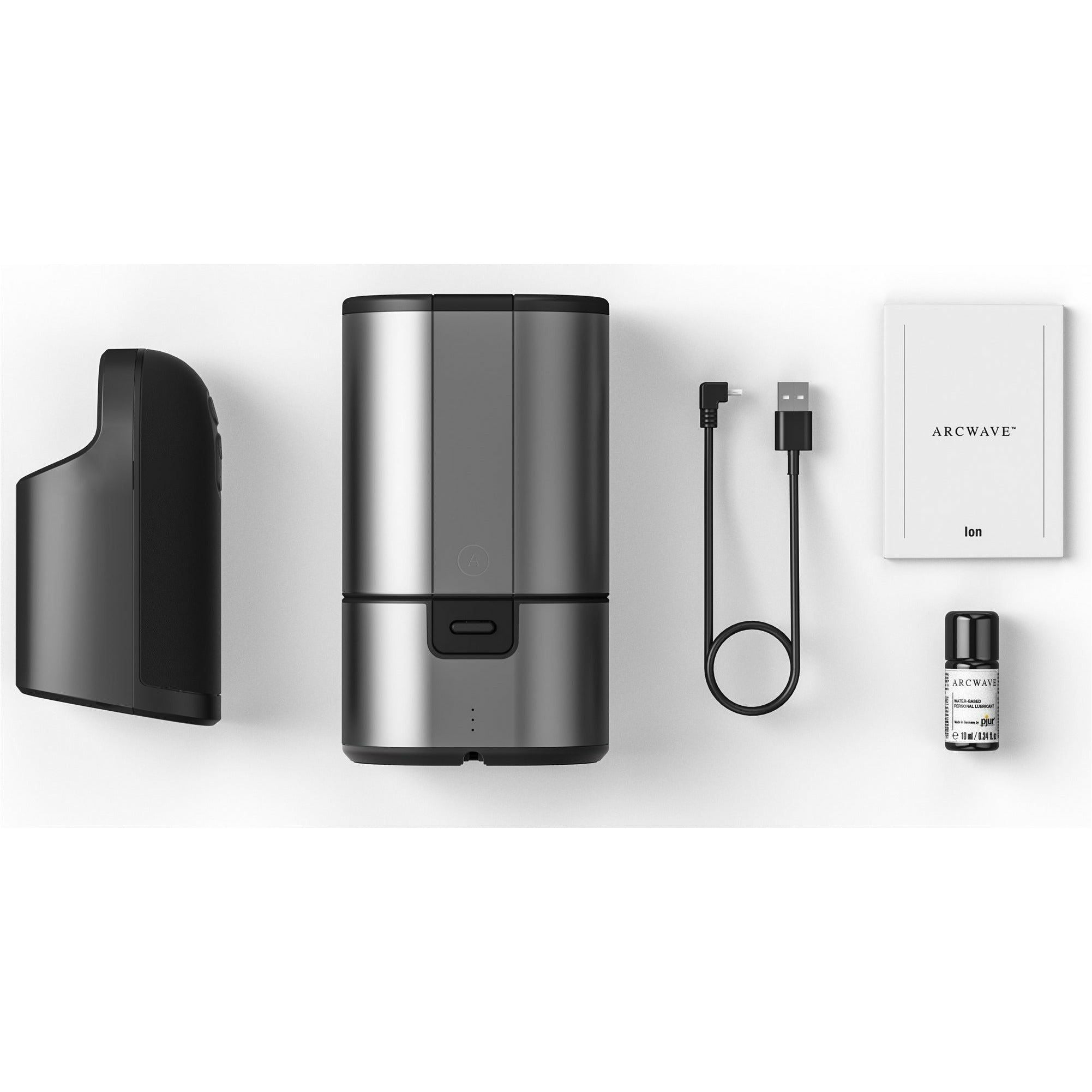 Arcwave - Ion - Pulsating Masturbator - Black