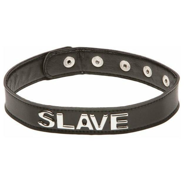 Allure - Lingerie Slave Collar - Black