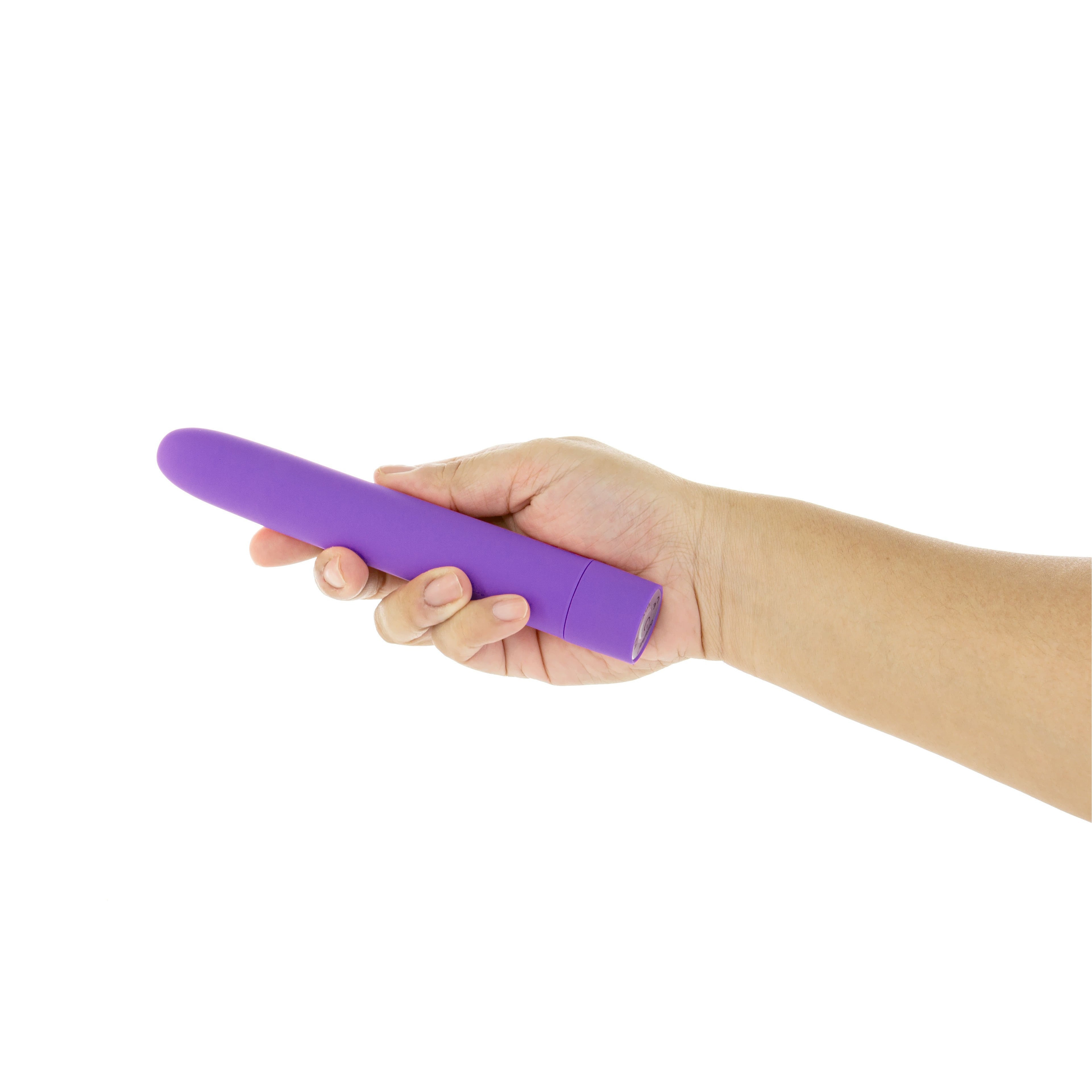 Eezy Pleezy - 7" Classic Vibrator - Purple