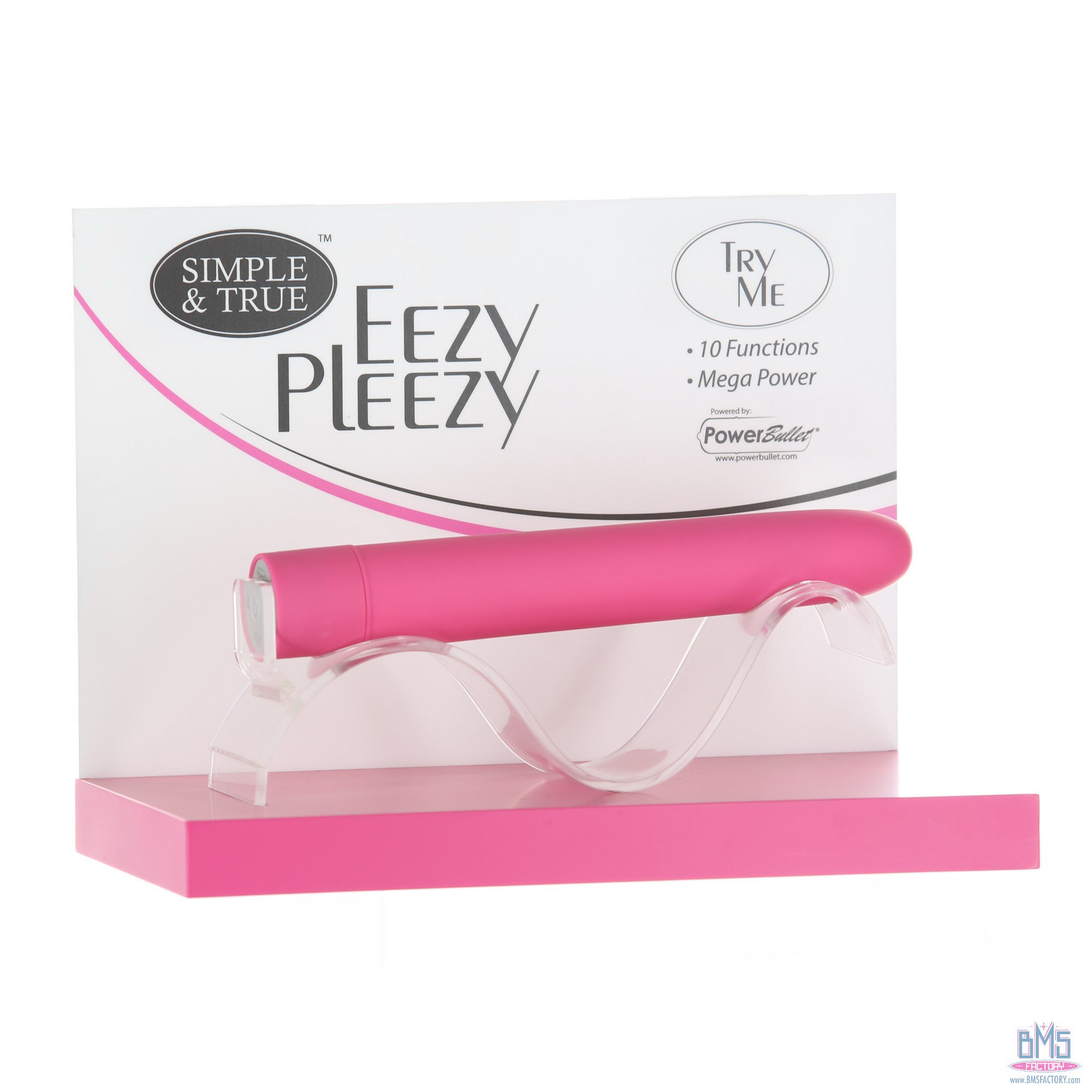 Eezy Pleezy - Vibrateur Classique 7" - Rose