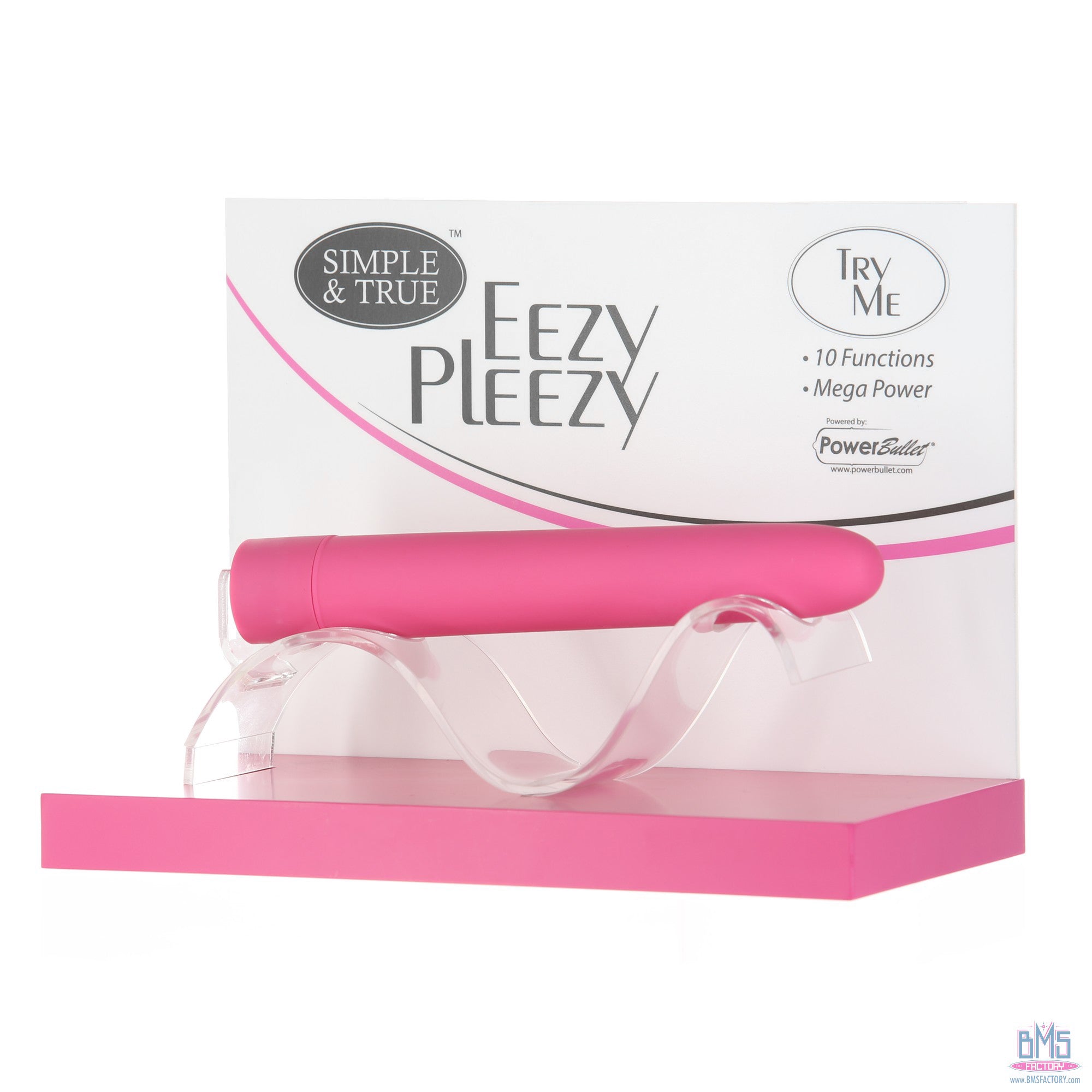 Eezy Pleezy - Vibrateur Classique 7" - Rose