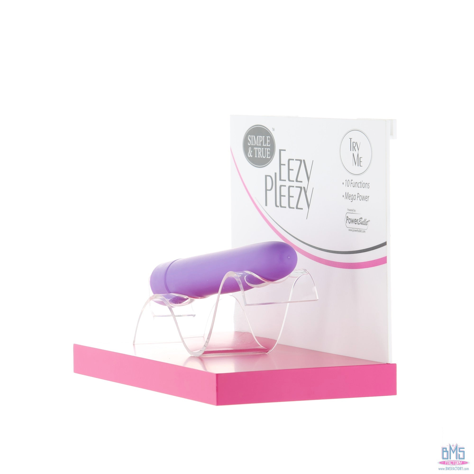 Eezy Pleezy - Vibrateur Classique 7" - Violet