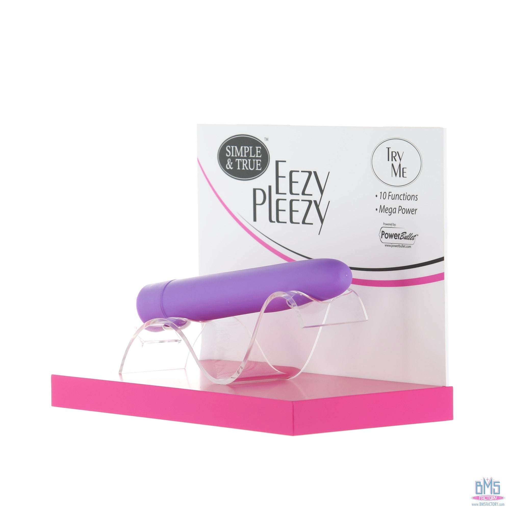 Eezy Pleezy - Vibrateur Classique 7" - Violet
