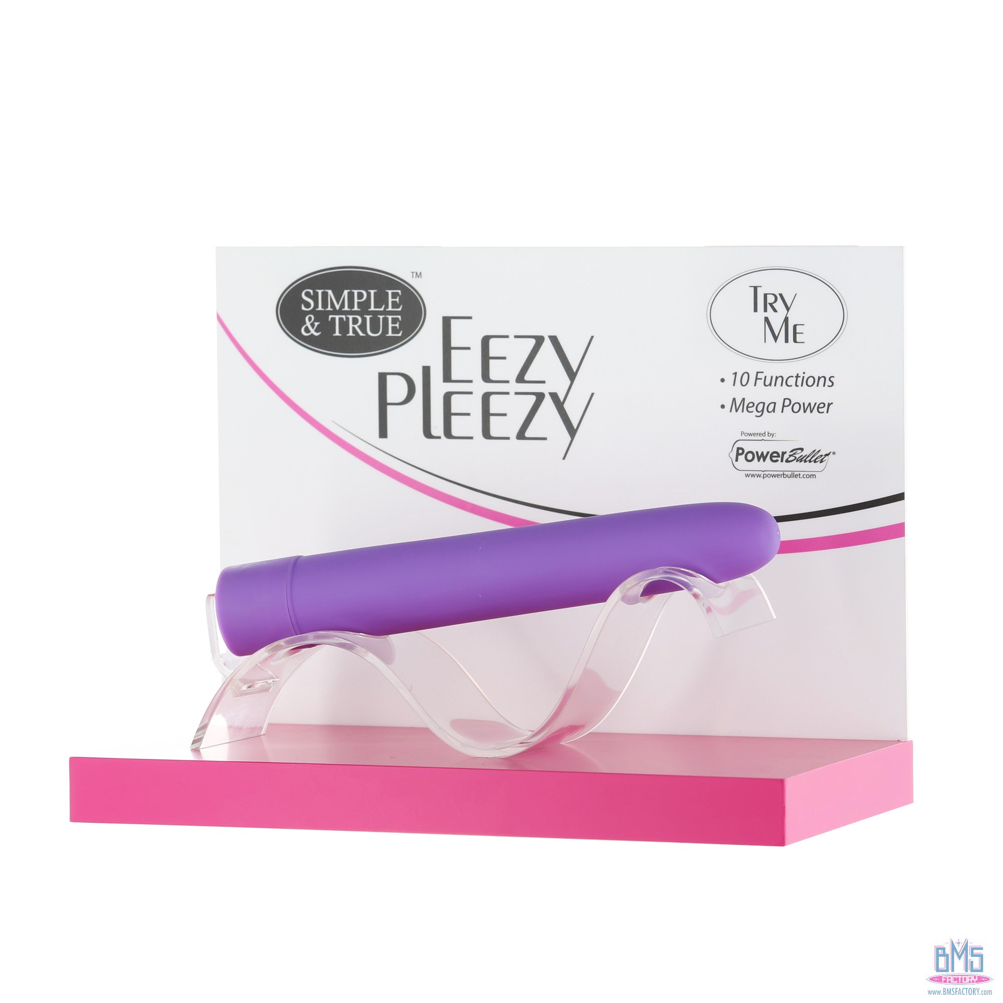 Eezy Pleezy - Vibrateur Classique 7" - Violet