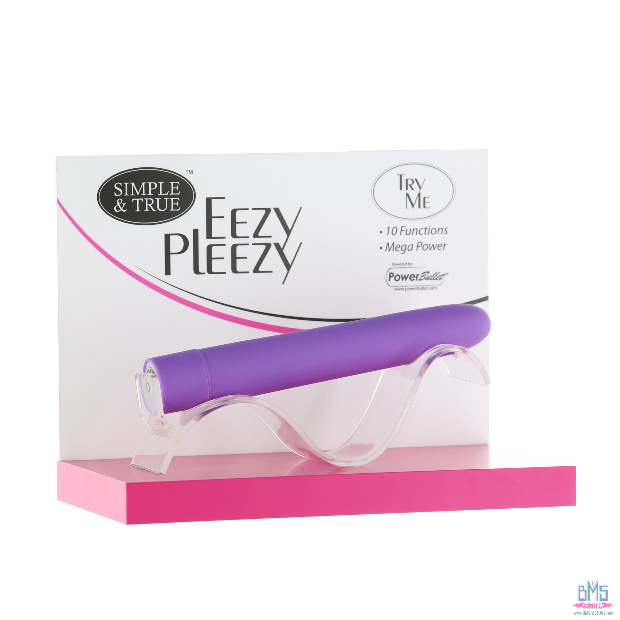 Eezy Pleezy - Vibrateur Classique 7" - Violet