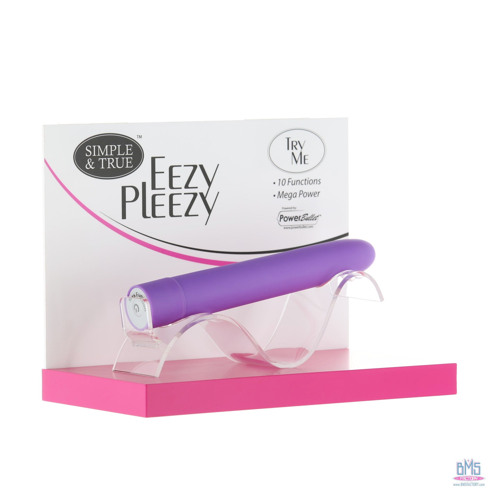 Eezy Pleezy - Vibrateur Classique 7" - Violet