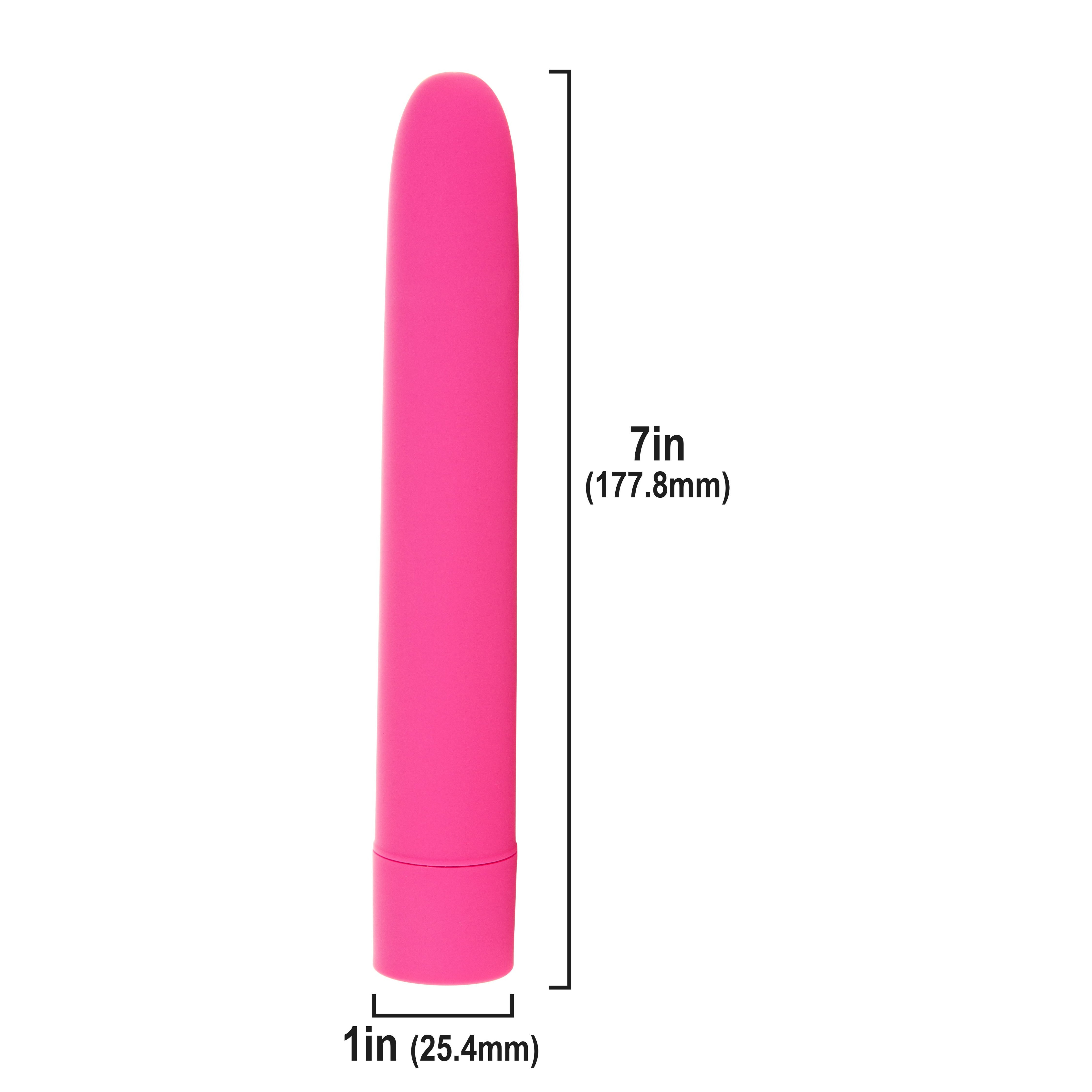 Eezy Pleezy - Vibrateur Classique 7" - Rose