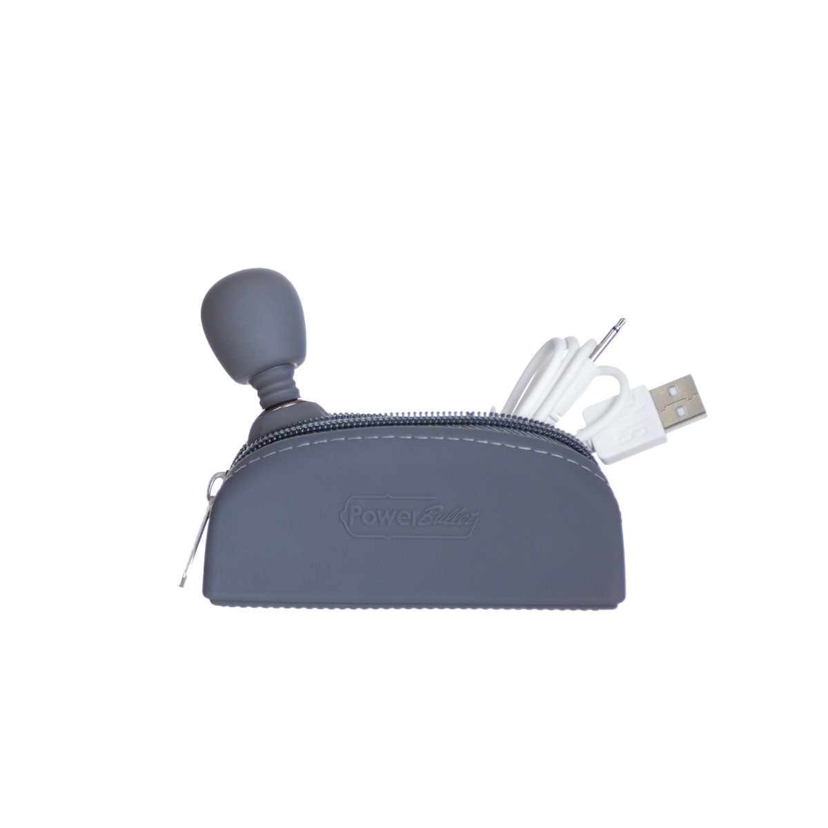 M'Lady - Tiny Vibrating Wand - Grey
