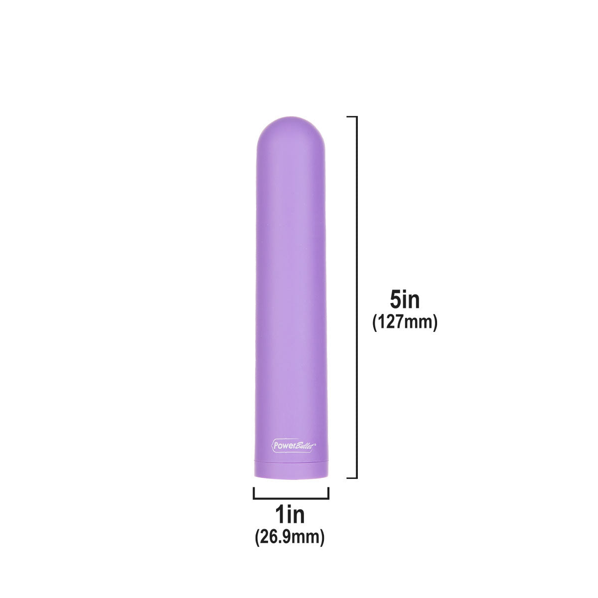 Eezy Pleezy - 5" Rechargeable - Purple