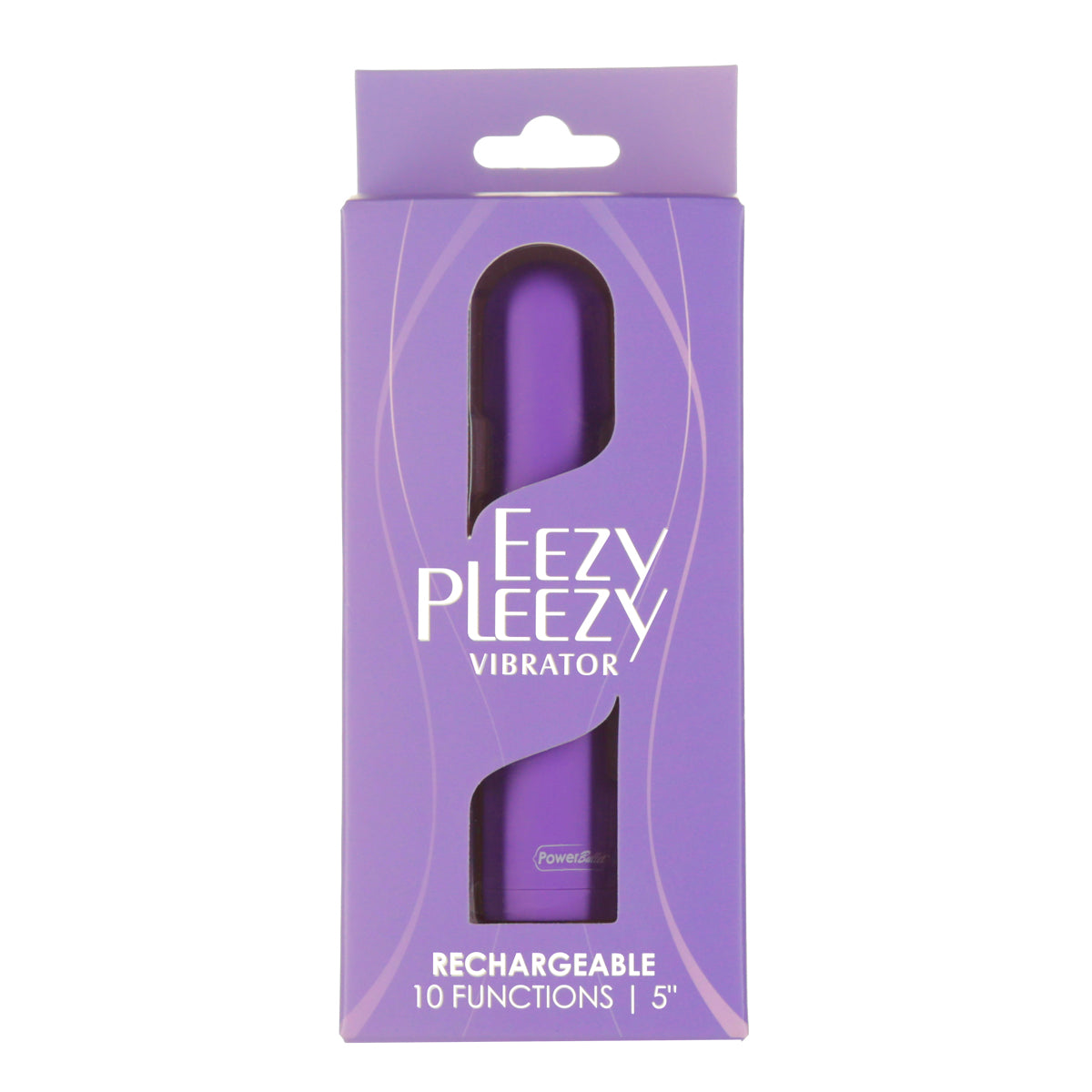 Eezy Pleezy - 5" Rechargeable - Purple