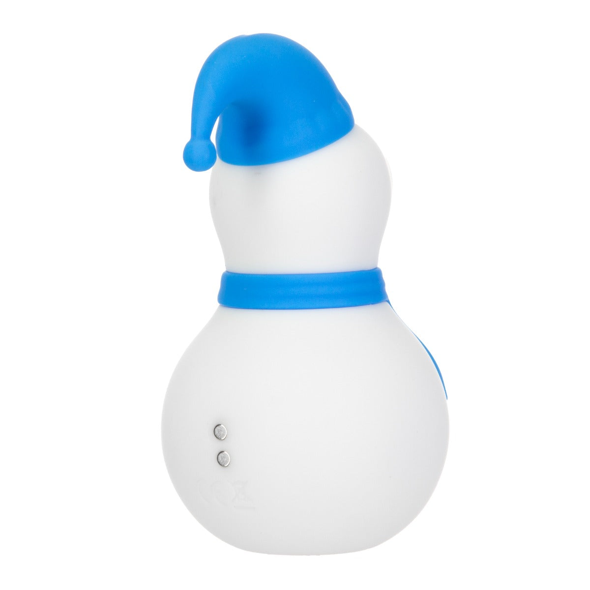 BMS Enterprises - Snowy Kiss - Clitoral Stimulator - Snowman (Blue & White)