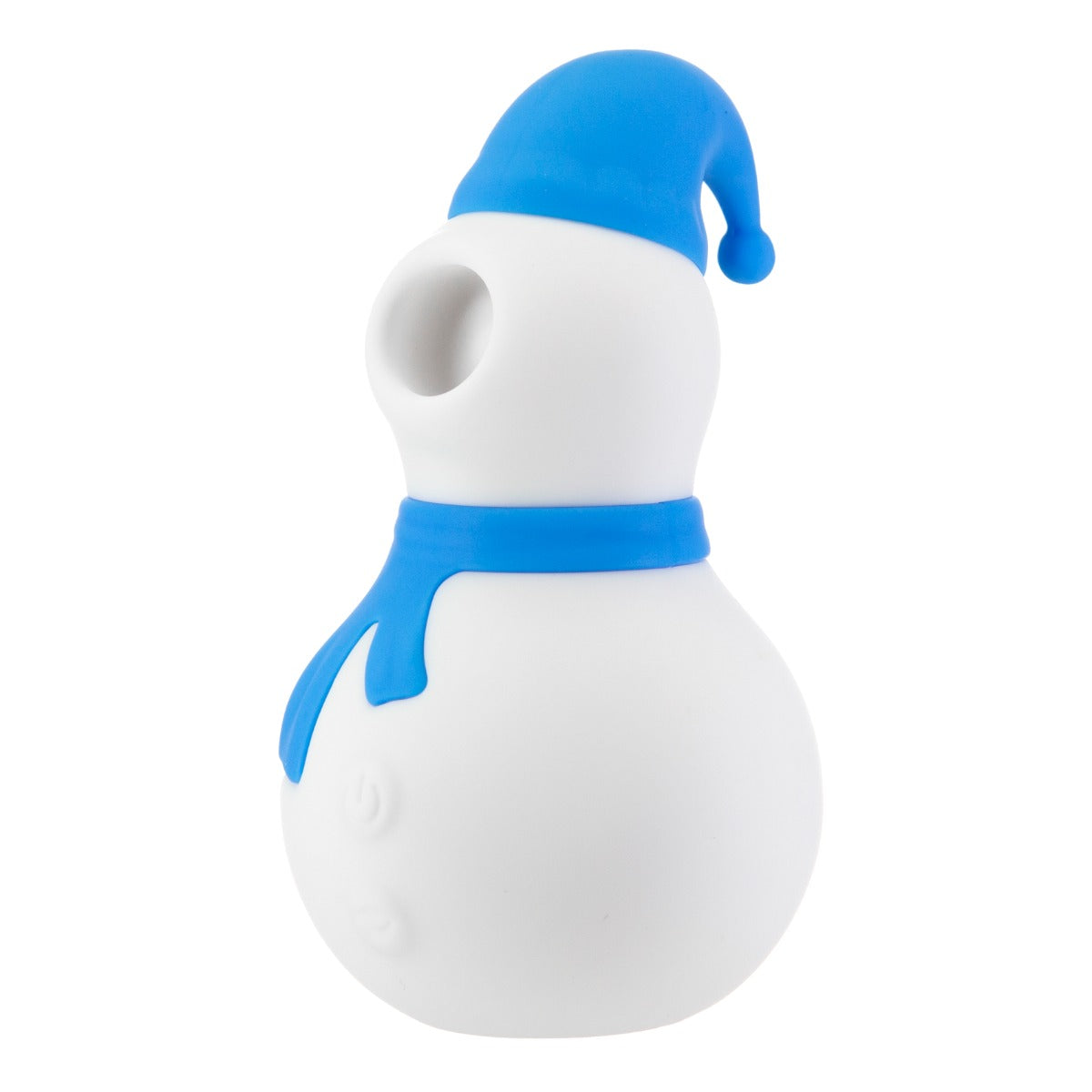 BMS Enterprises - Snowy Kiss - Clitoral Stimulator - Snowman (Blue & White)