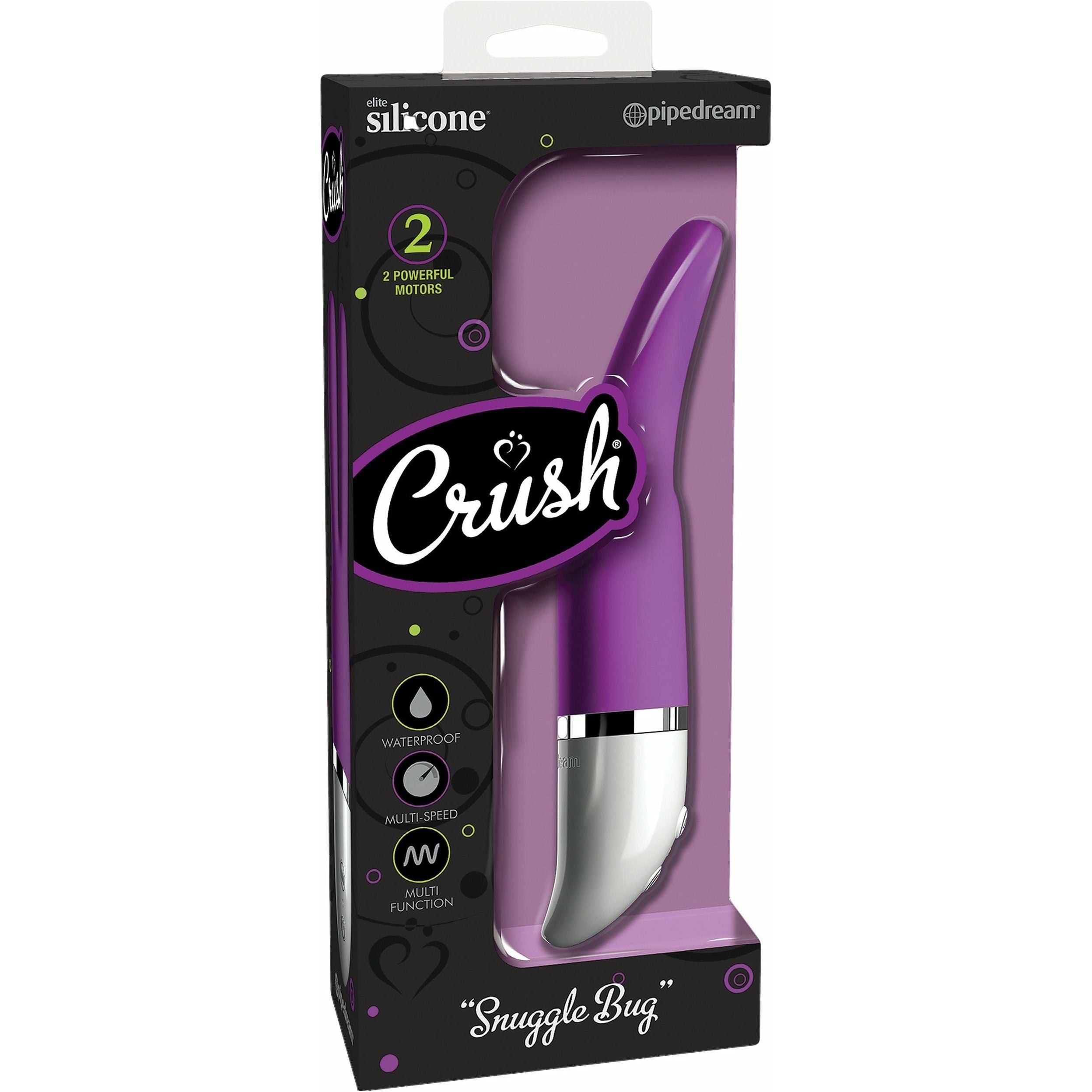 Vibromasseur en silicone « Snuggle Bug » Pipedream Products Crush Elite