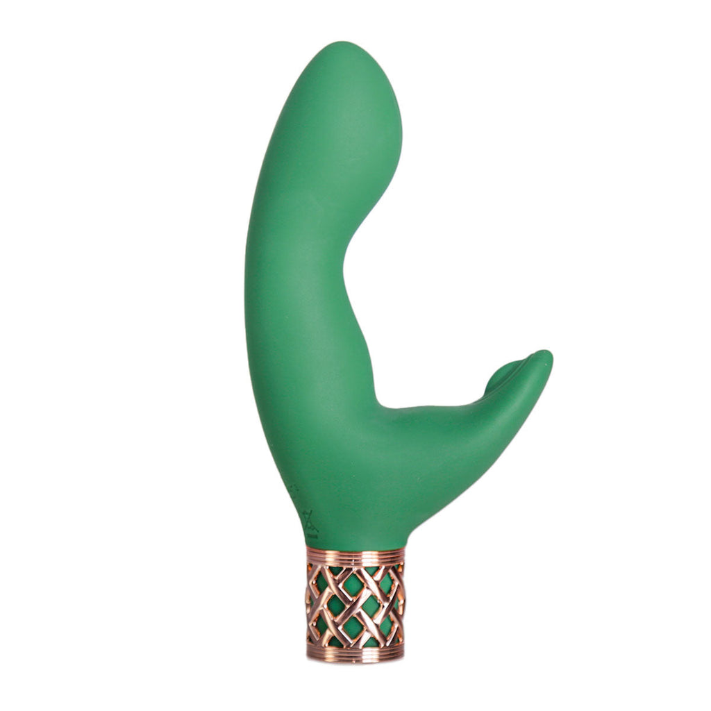 Pillow Talk® Secrets - Sinful – Masseur vibrant double de luxe - Vert