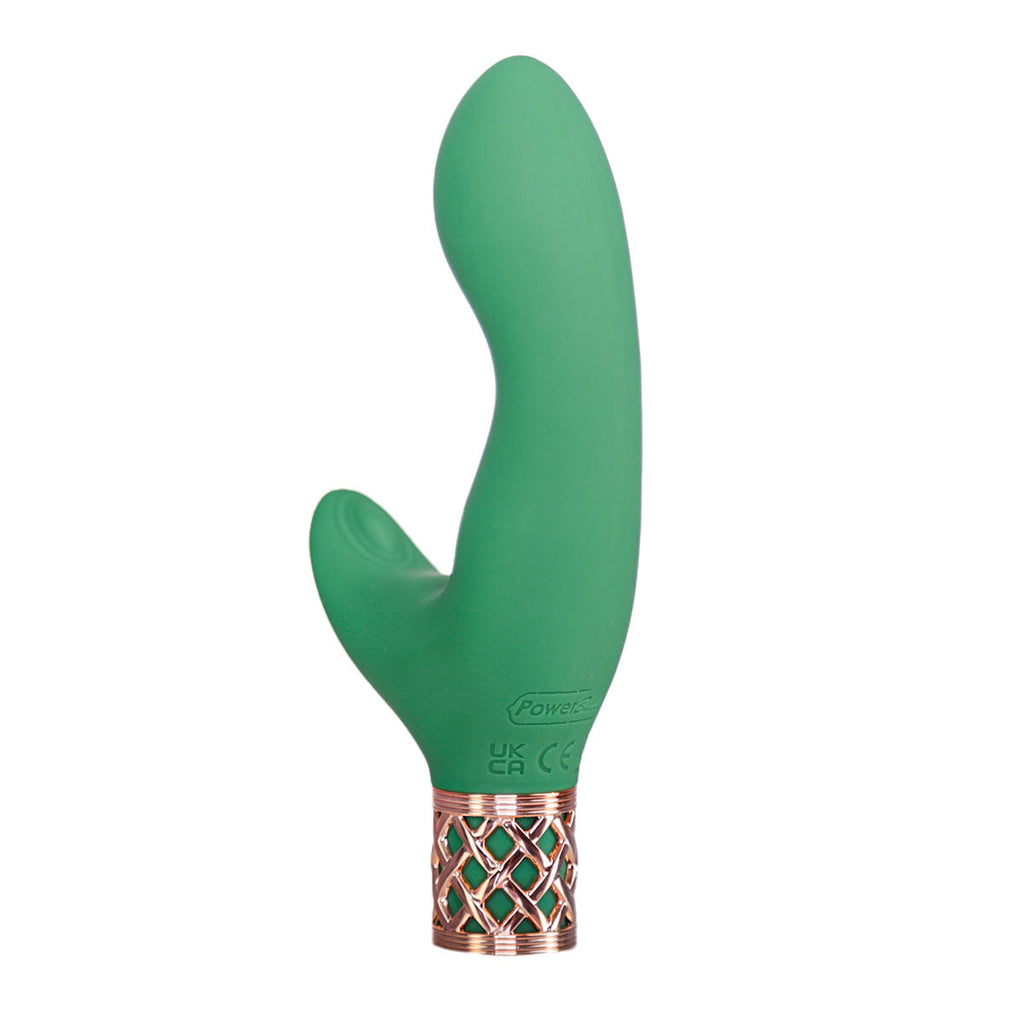 Pillow Talk® Secrets - Sinful – Masseur vibrant double de luxe - Vert