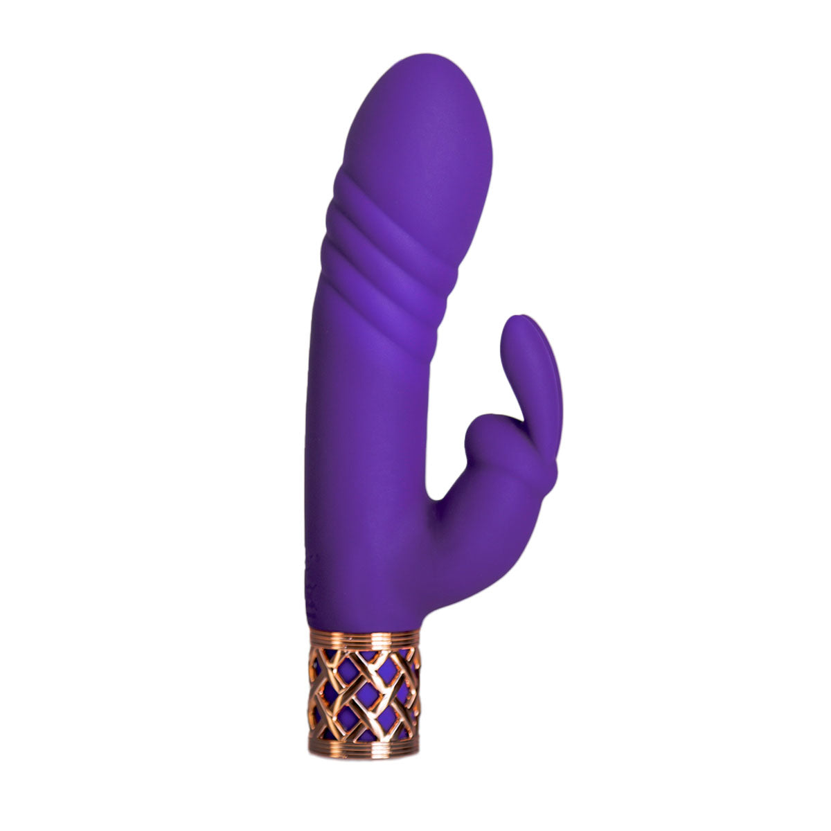Pillow Talk® Secrets - Sensuel – Gode double propulsion de luxe – Violet