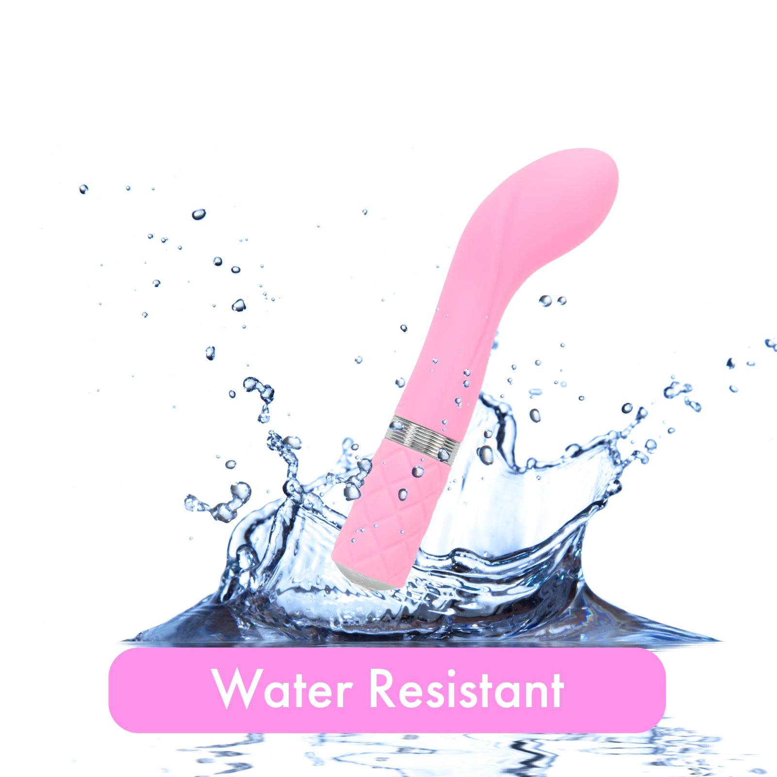 Pure Love® - Vibrateur Point G avec Cristal Swarovski® - Rose