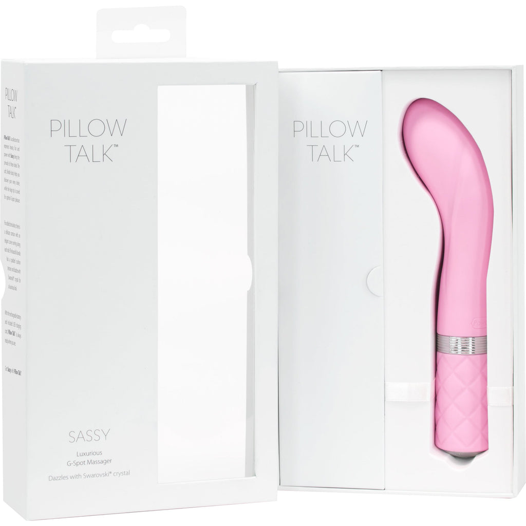 Pillow Talk - Sassy G-Spot Vibrator - Rechargeable - Pink