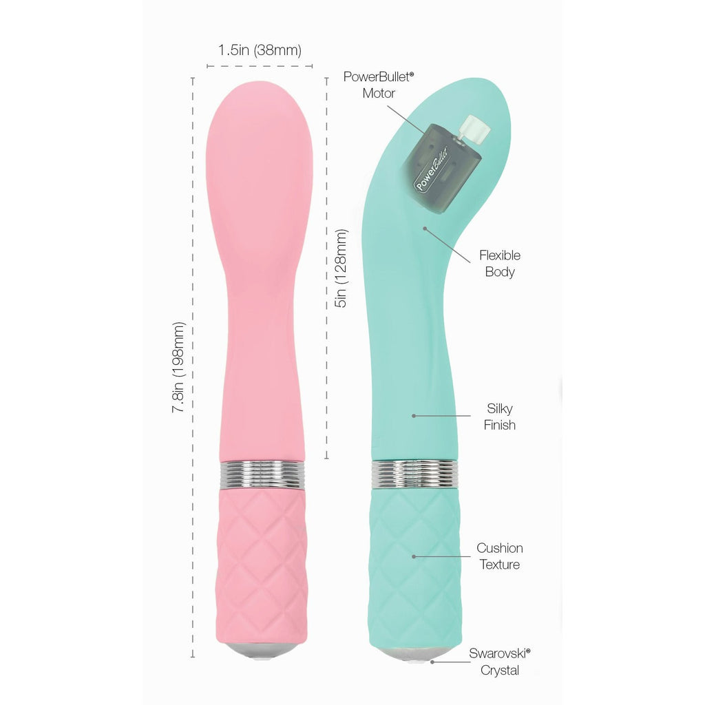 Pillow Talk - Sassy G-Spot Vibrator - Rechargeable - Pink