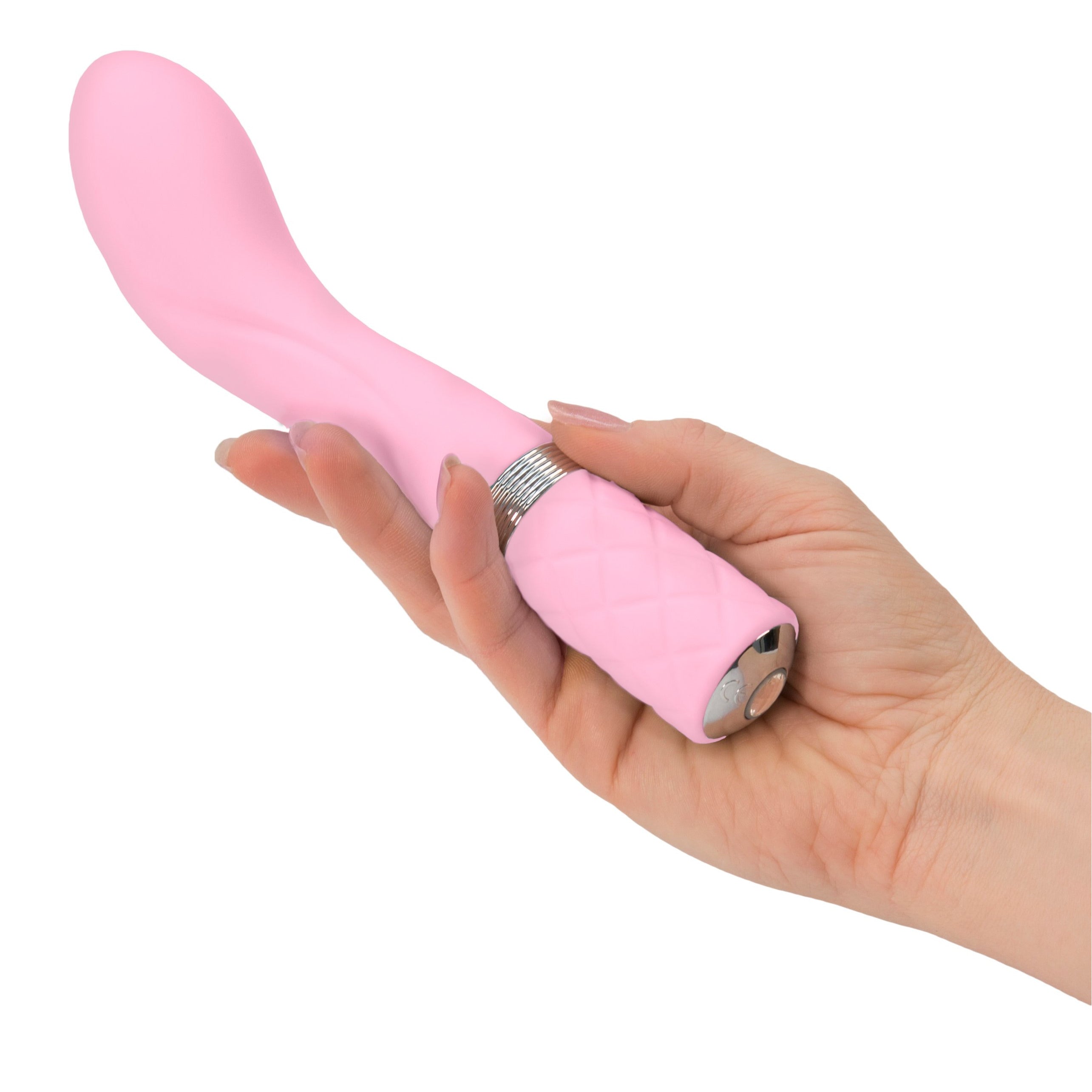 Pillow Talk - Vibrateur Point G Coquin - Rechargeable - Rose