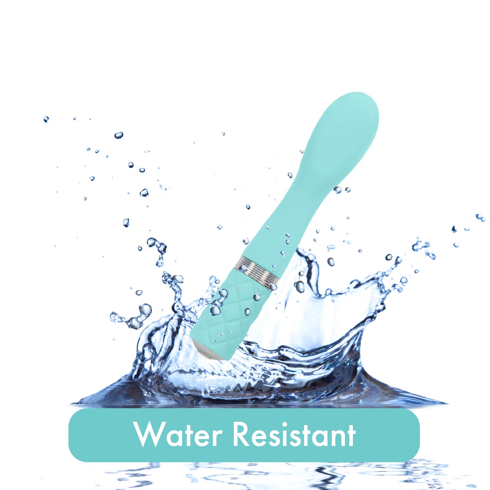 Pillow Talk - Sassy G-Spot Vibrator - Rechargeable - Teal