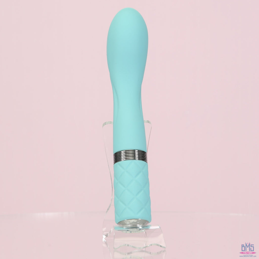 Pillow Talk - Vibrateur G-Spot Sassy - Rechargeable - Bleu sarcelle