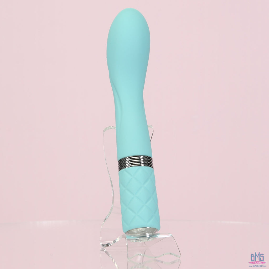 Pillow Talk - Vibrateur G-Spot Sassy - Rechargeable - Bleu sarcelle