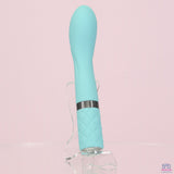 Pillow Talk - Vibrateur G-Spot Sassy - Rechargeable - Bleu sarcelle