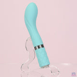 Pillow Talk - Vibrateur G-Spot Sassy - Rechargeable - Bleu sarcelle