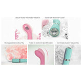 Pillow Talk - Vibrateur G-Spot Sassy - Rechargeable - Bleu sarcelle