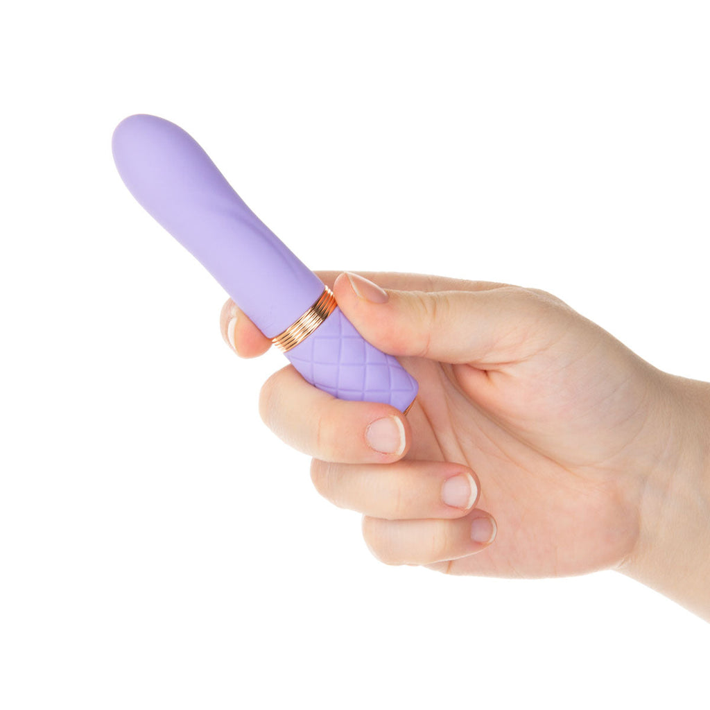 Pillow Talk - Édition spéciale Flirty - Mini masseur luxueux - Rechargeable - Violet
