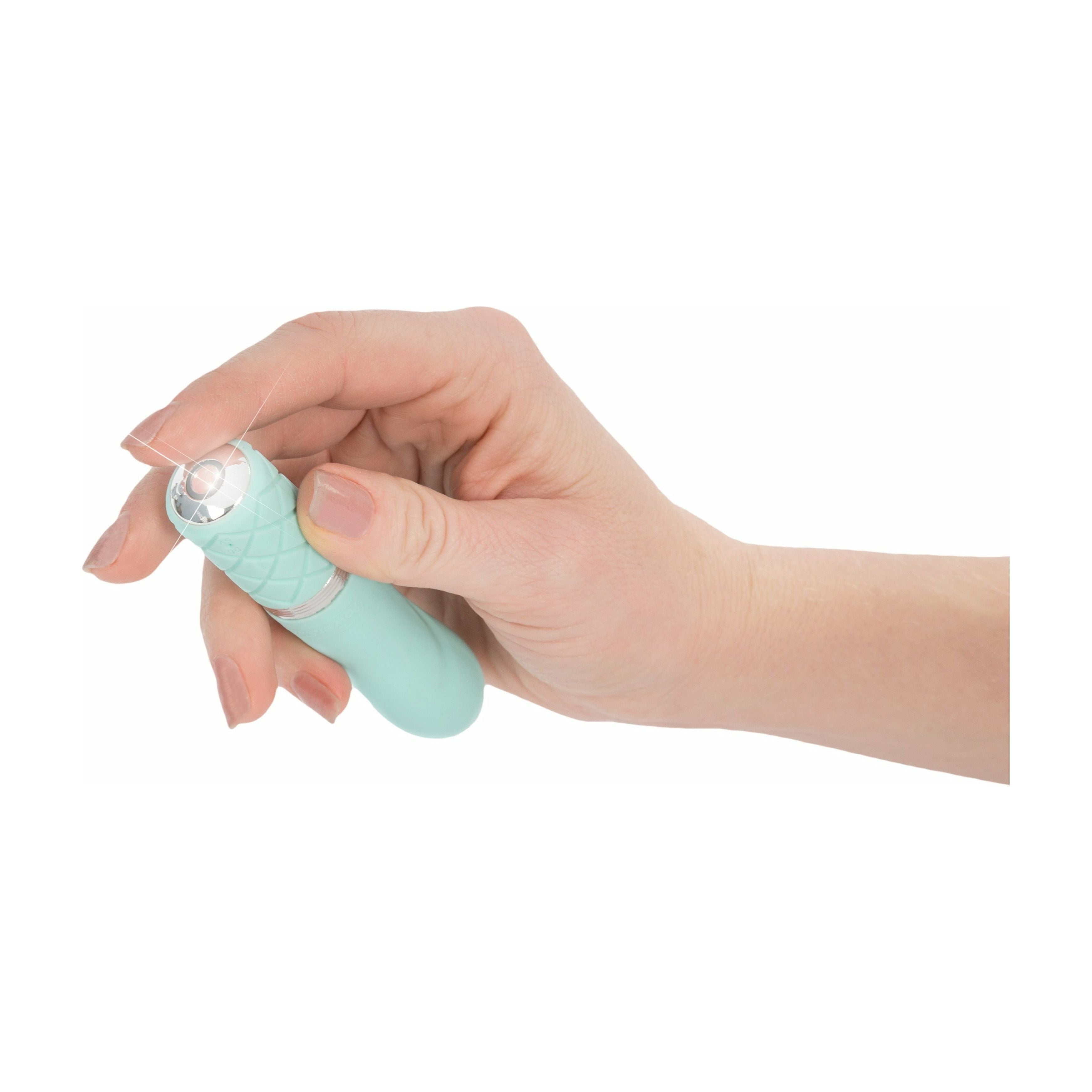 Pillow Talk - Vibromasseur Flirty - Rechargeable - Bleu sarcelle