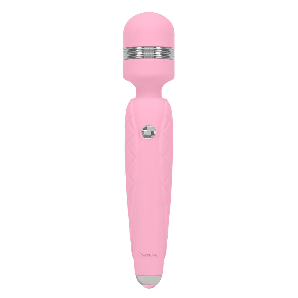 Pillow Talk - Cheeky - Vibrating Wand - Rechargeable - Pink