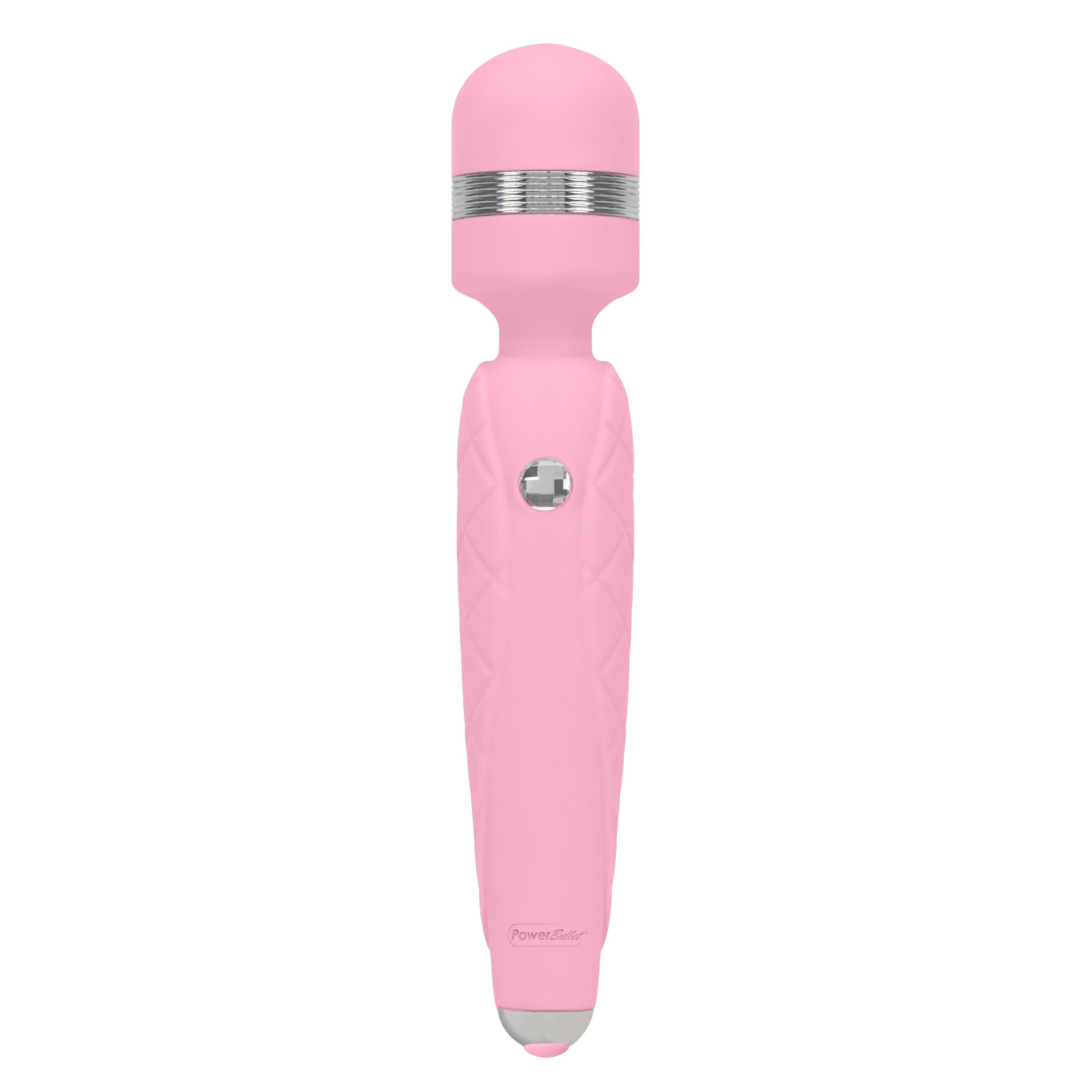 Pillow Talk - Cheeky - Vibrating Wand - Rechargeable - Pink