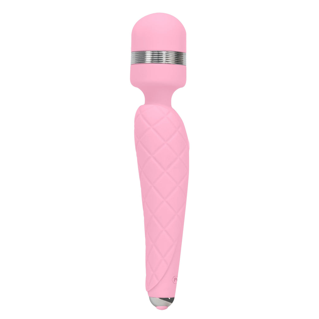 Pillow Talk - Cheeky - Vibrating Wand - Rechargeable - Pink