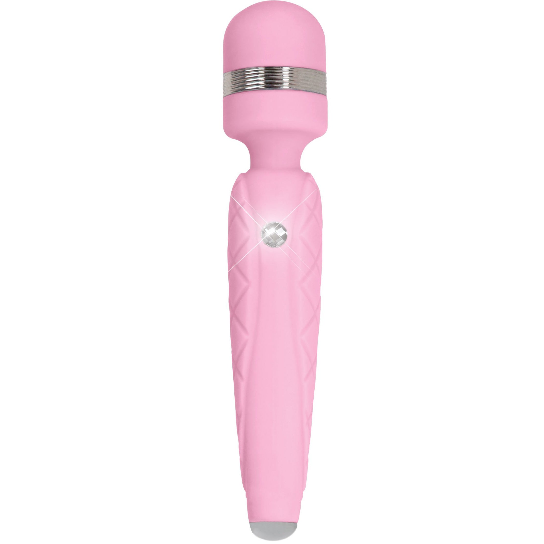 Pillow Talk - Cheeky - Vibrating Wand - Rechargeable - Pink