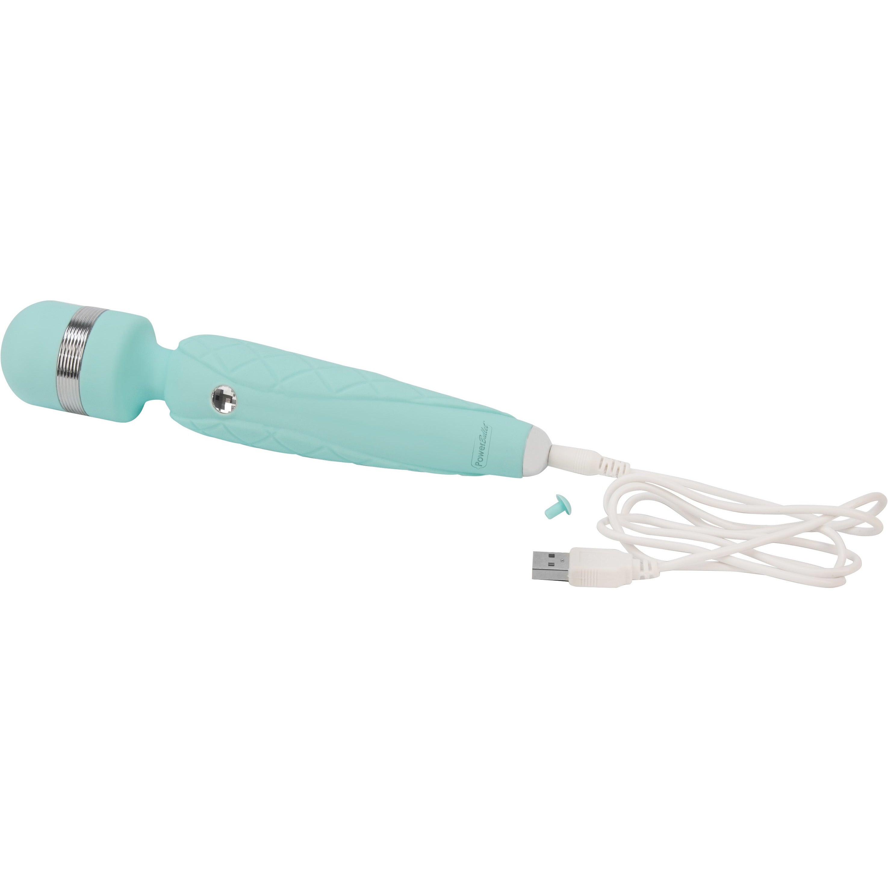 Pillow Talk - Coquin - Baguette Vibrante - Rechargeable - Turquoise
