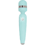 Pillow Talk - Cheeky - Vibrating Wand - Rechargeable - Teal
