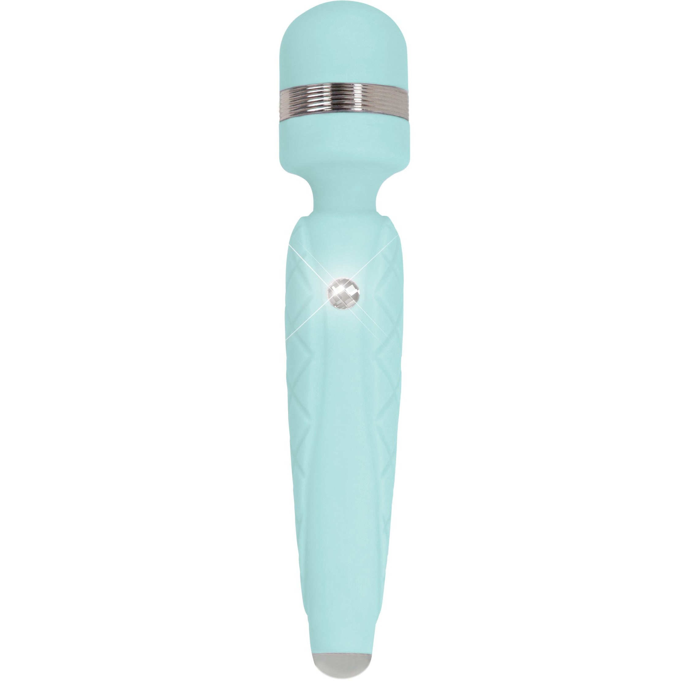 Pillow Talk - Cheeky - Vibrating Wand - Rechargeable - Teal