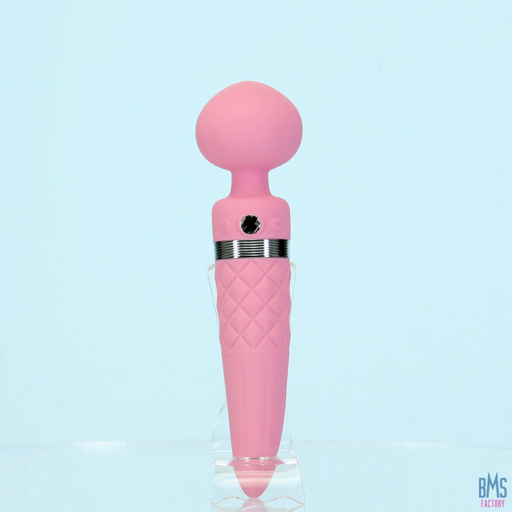 Pillow Talk - Vibromasseur double extrémité sensuel - Rechargeable - Rose
