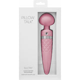 Pillow Talk - Vibromasseur double extrémité sensuel - Rechargeable - Rose