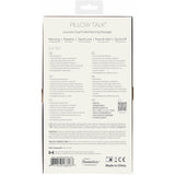 Pillow Talk - Vibromasseur double extrémité sensuel - Rechargeable - Rose