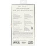 Pillow Talk - Sultry Dual-Ended Vibrator - Rechargeable - Teal