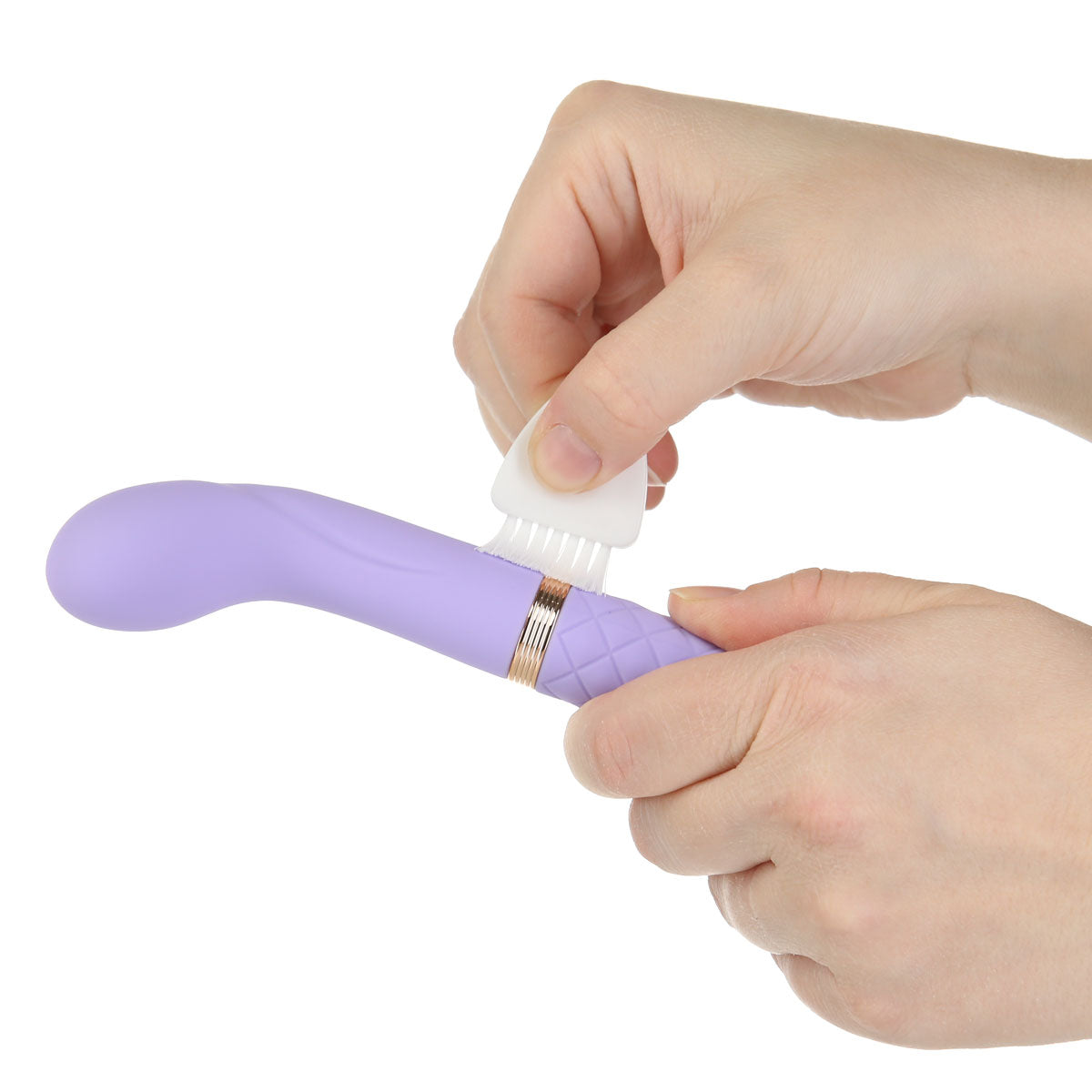 Pillow Talk - Édition spéciale coquine - Mini masseur luxueux - Rechargeable - Violet