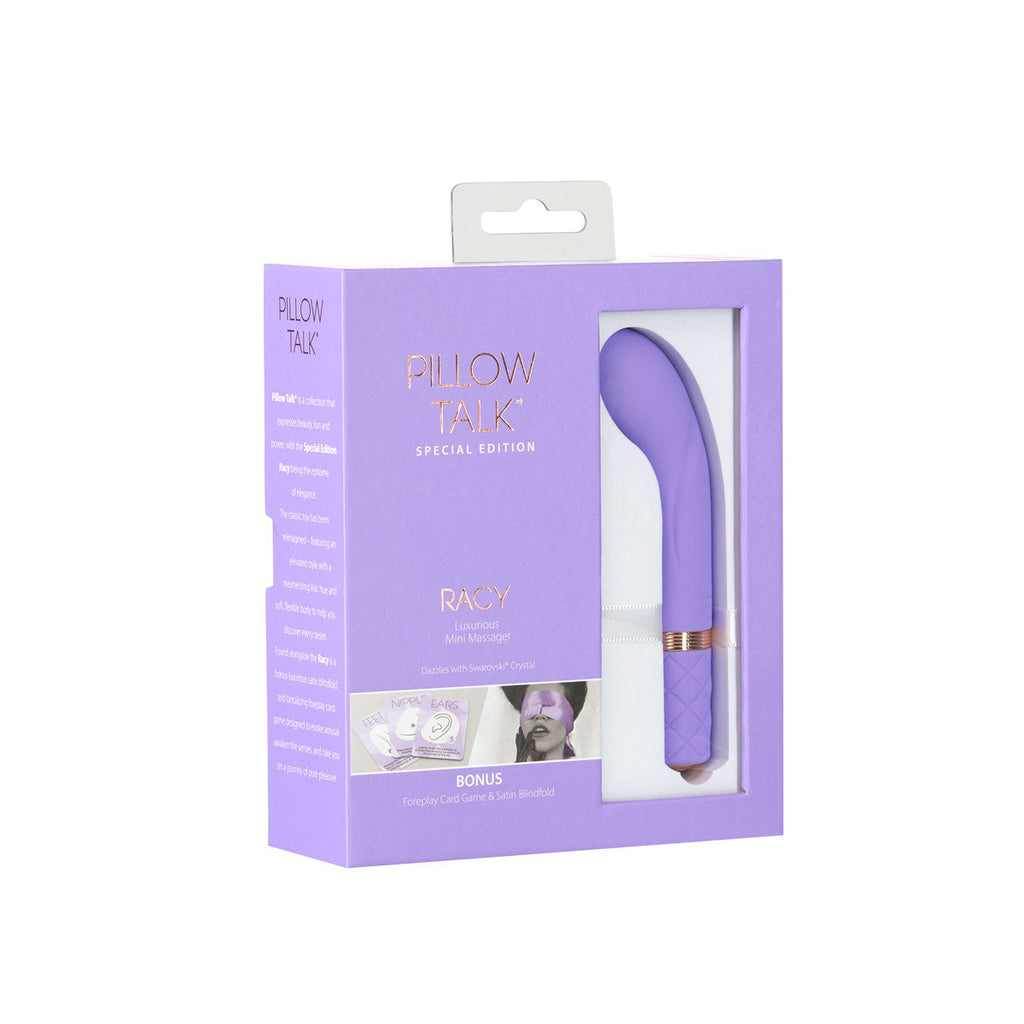 Pillow Talk - Édition spéciale coquine - Mini masseur luxueux - Rechargeable - Violet