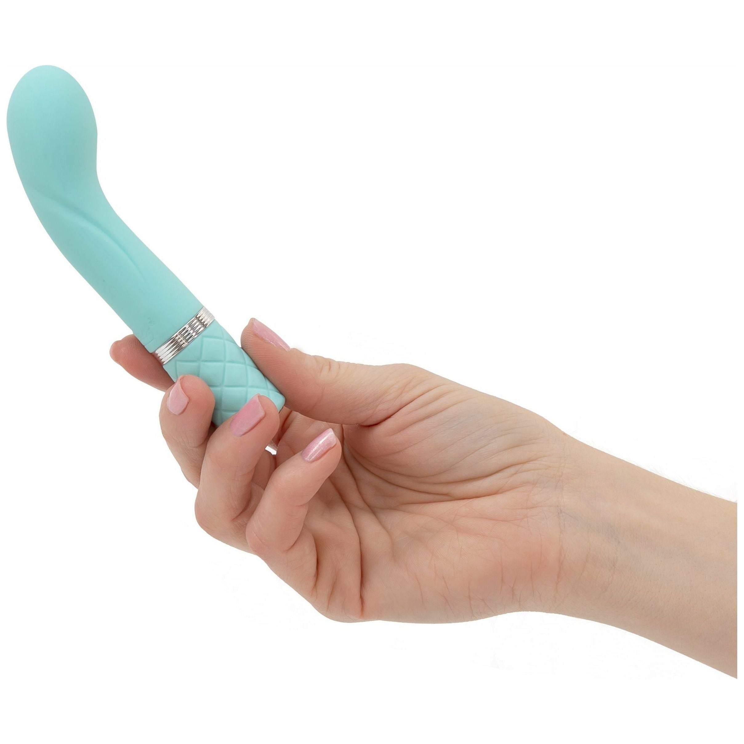 Pillow Talk - Mini-vibreur Hot - Rechargeable - Bleu sarcelle