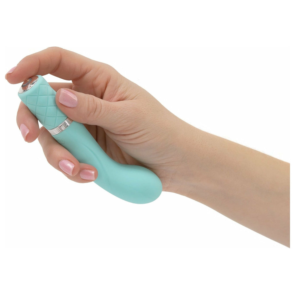 Pillow Talk - Racy Mini Vibrator - Rechargeable - Teal