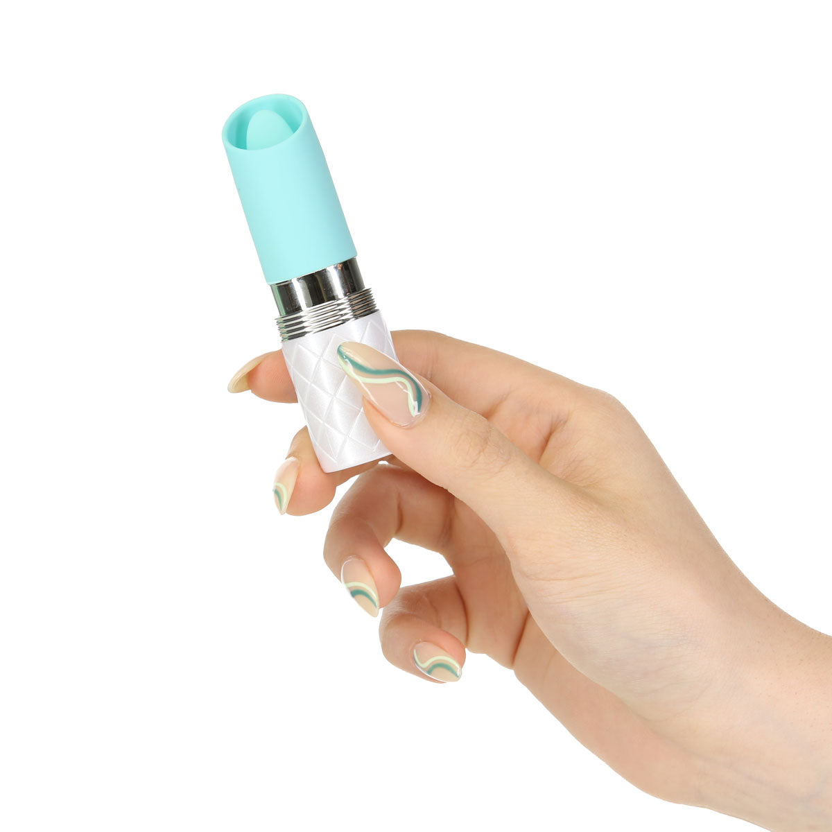 PILLOW TALK - LUSTY - Luxurious Flickering Massager - Teal
